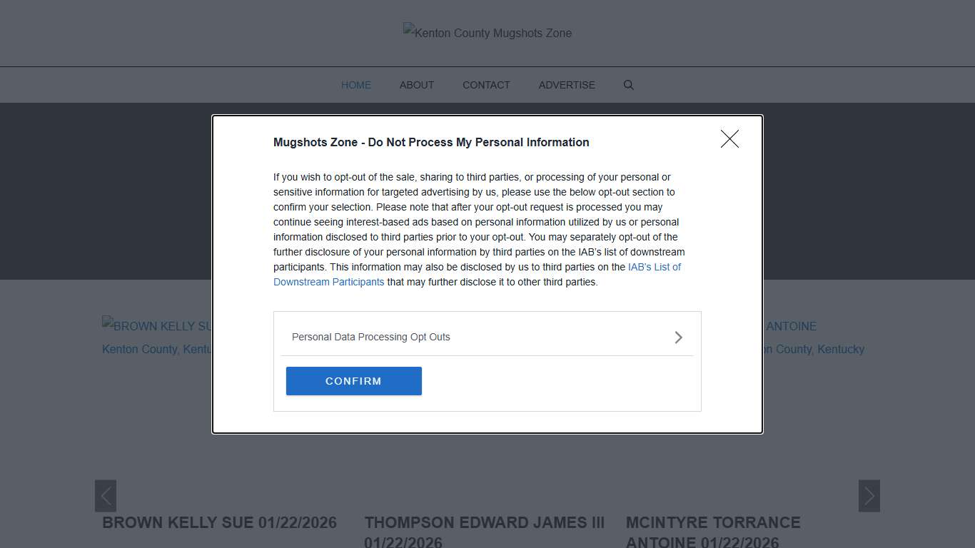 Kenton County Mugshots Zone